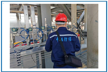 海口中海油某油氣場所現(xiàn)場防爆電氣檢測案例